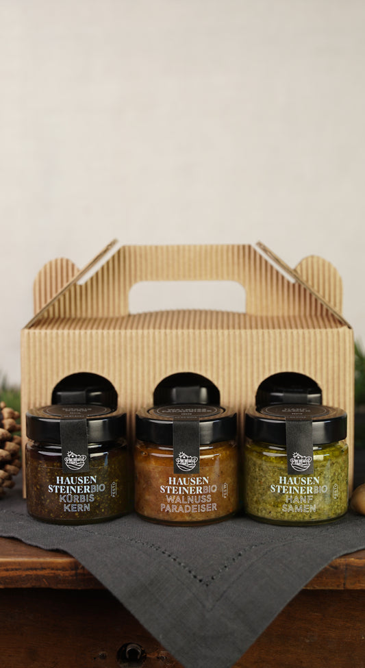 Pesto 3er - Geschenkbox
